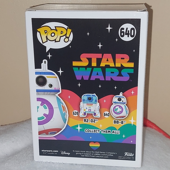 Funko Pop! Star Wars Rey and BB-8 Figures - Picture 9 of 9